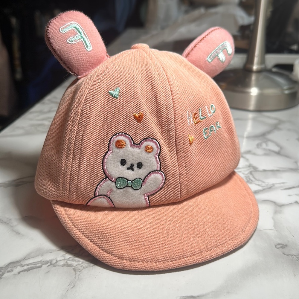 Baby cap with ears brand new